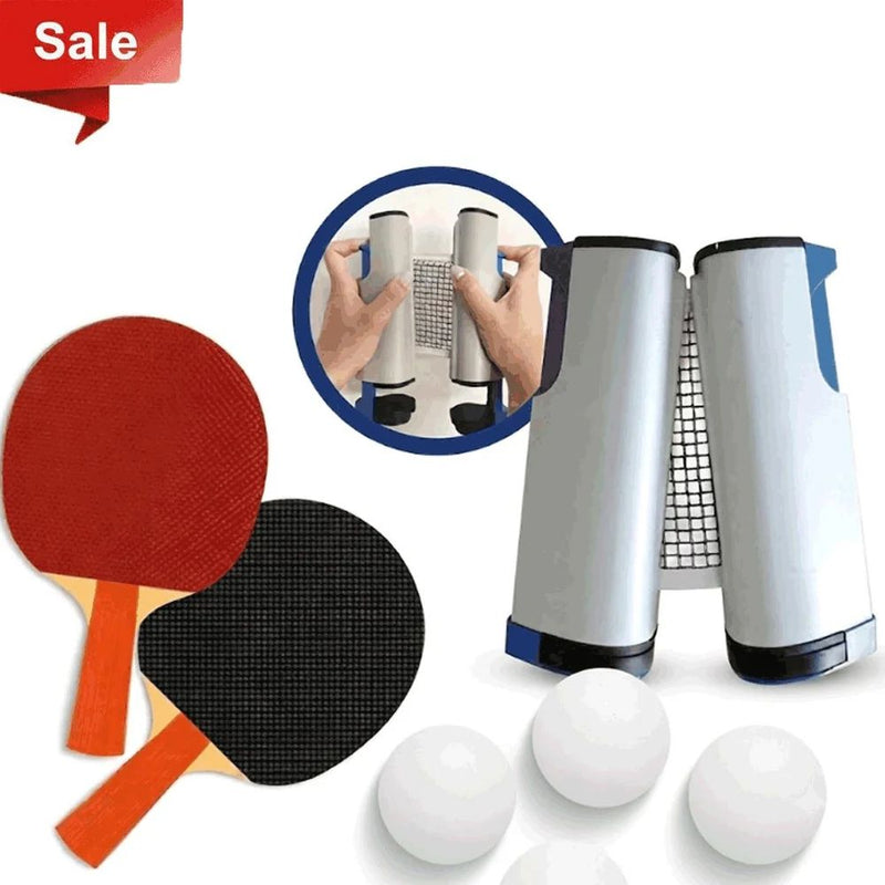 QuickNet Ping Pong Set
