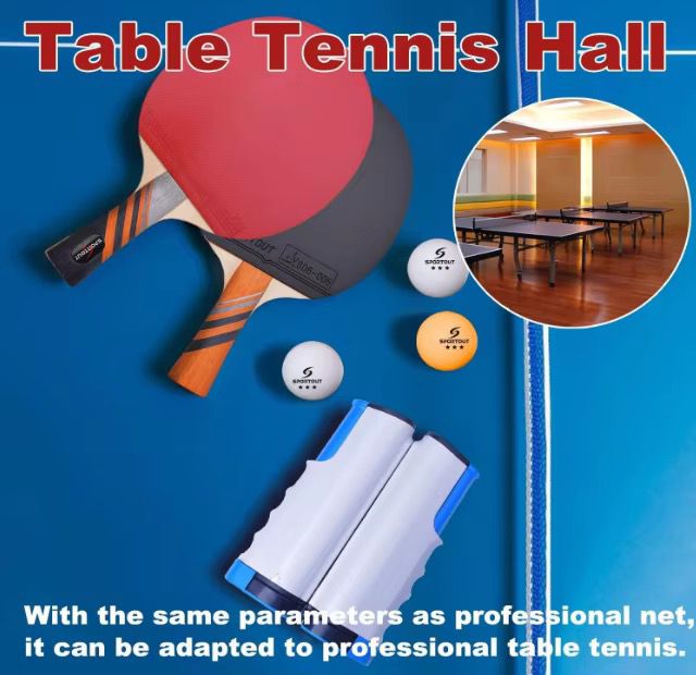 QuickNet Ping Pong Set