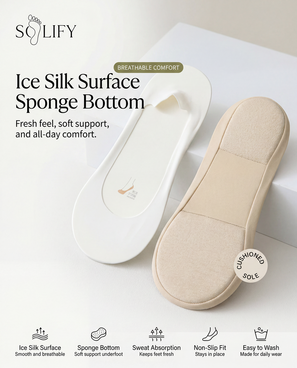 Cloud Sole Sock